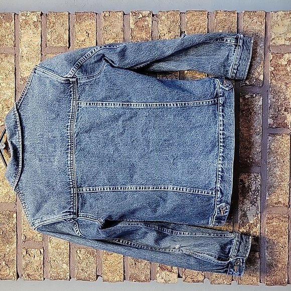 Eddie Bauer Classic Jean Denim Jacket 100% Cotton Size XS - Picture 11 of 11